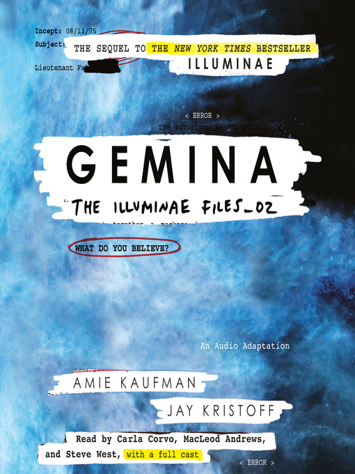 Title details for Gemina by Amie Kaufman - Wait list